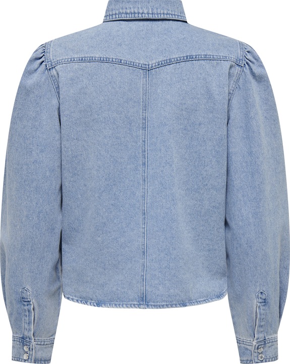 Immagine prodotto Only Camicia loose fit colletto maniche a sbuffo camicia denim (XS)