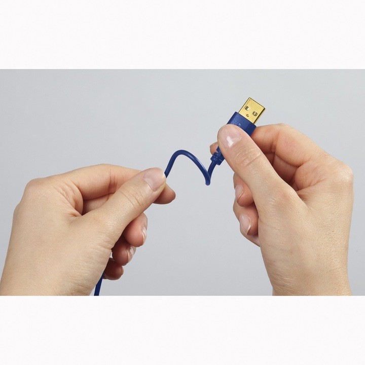 Image du produit Hama Câble USB-C "Flexi-Slim (0.75 m, USB 2.0)