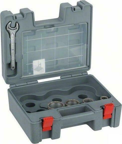 Produktbild Bosch Professional Zubehör PRO Ceramic dry X-Lock Bohrkronen-Set, 6 x 30, 8 x 30, 10 x 30, 12 x 30 mm, 4-tlg. (6.0, 8.0, 10.0, 12.0 Millimeter)