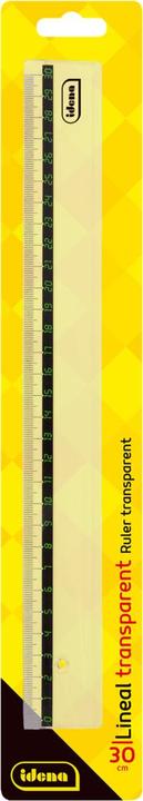 Immagine prodotto Idena Righello 30 cm in plastica trasparente (30 cm)