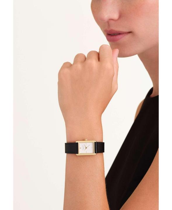 Produktbild Rosefield - Heirloom Modern White Dial Gold Black Leather HWBLG-H06 (Analoguhr, 23.50 mm)