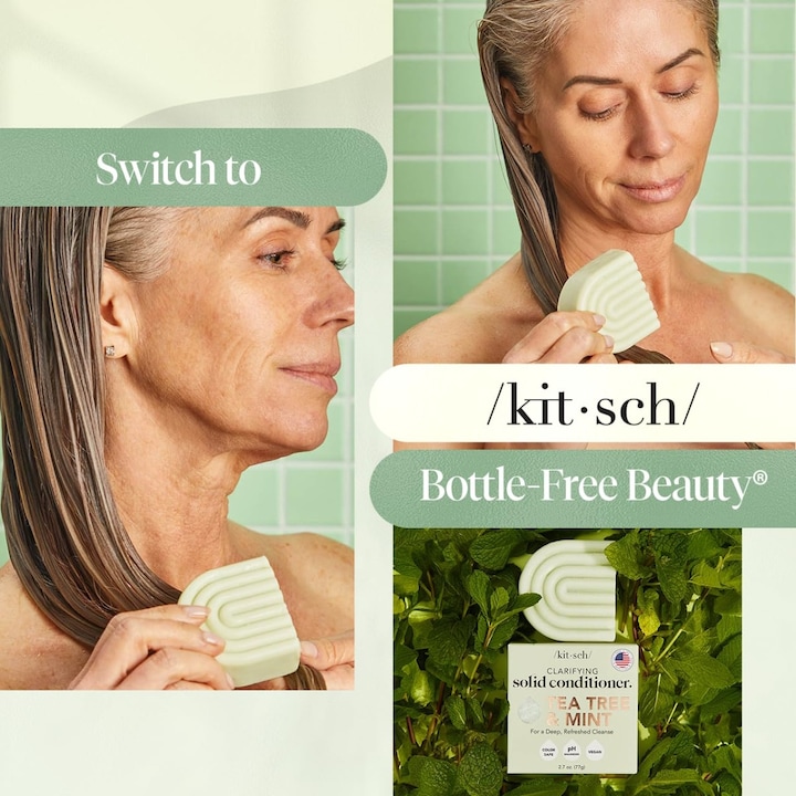 Image du produit Kitsch Après-shampooing à l'arbre à thé et à la menthe