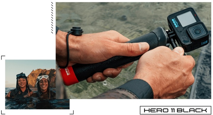 Image du produit GoPro HERO11 Black - Accessoire Hard Bundle (60p, WiFi, Bluetooth)