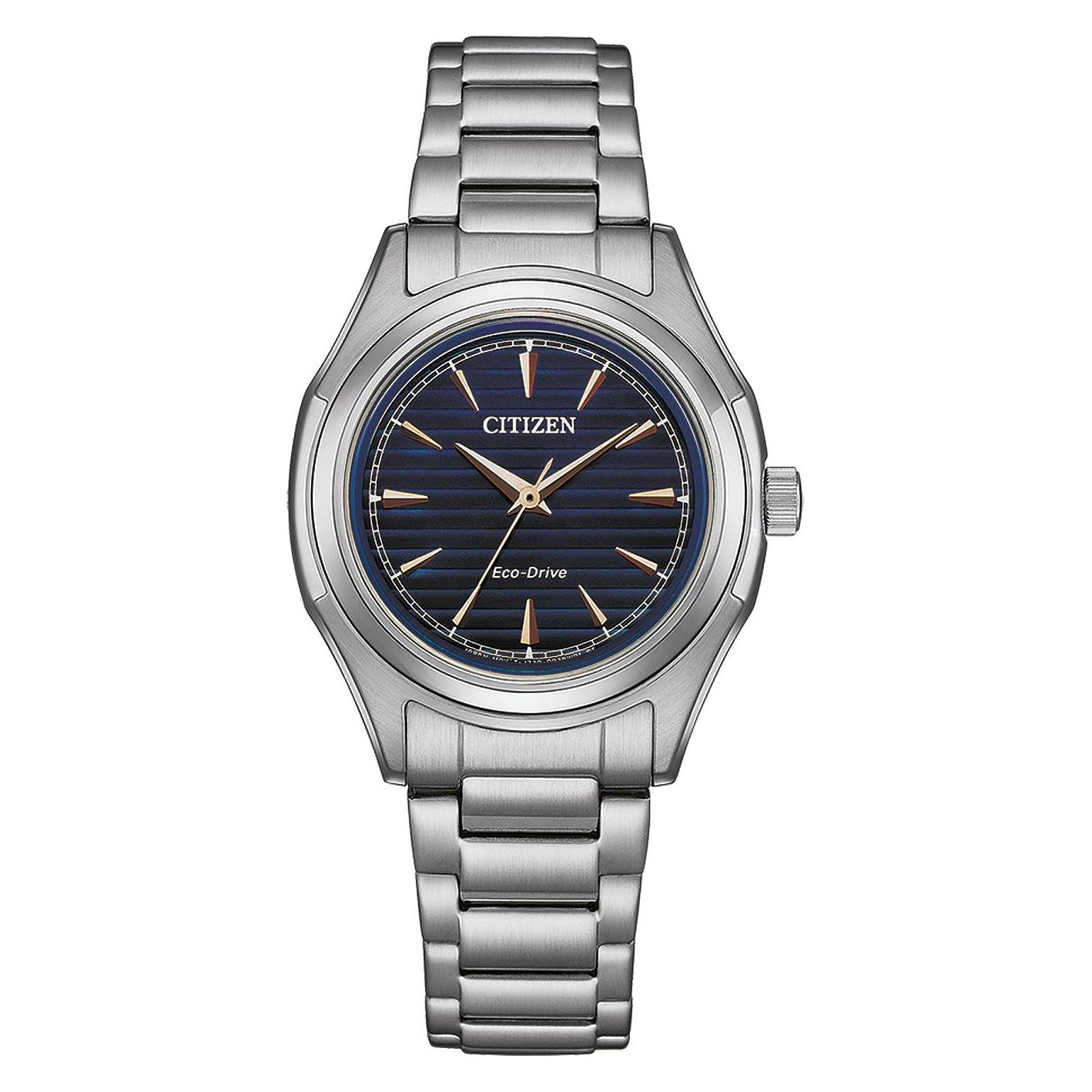 Citizen, Armbanduhr, Eco-Drive FE2110-81L -rannekello, Silber, (Analoguhr, 31 mm)