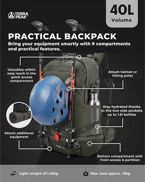 Actual product image Terra Peak Flex (40 l)