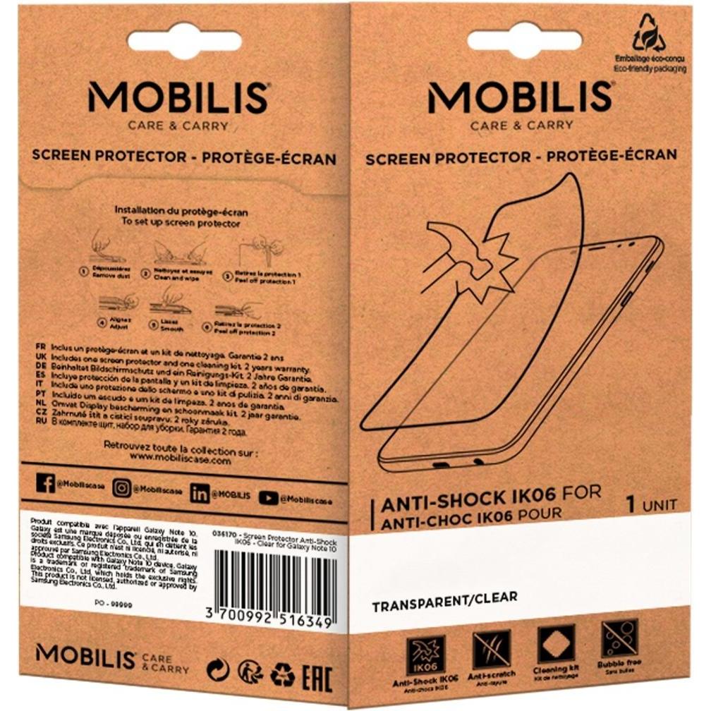 Thumbnail - Mobilis Screen Protector Anti-Shock IK06 - Clear, Barcode-Scanner Zubehör