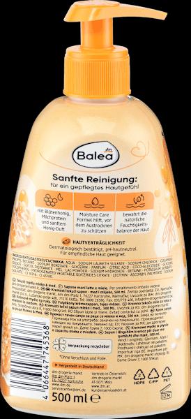 Actual product image dm Balea Milk Honey (Liquid soap, 500 ml)