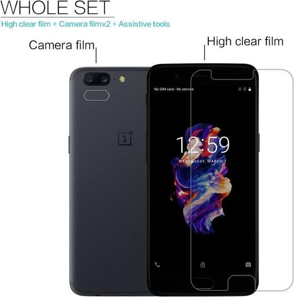 Actual product image Nillkin Super Clear Series (1 pcs., OnePlus 5)
