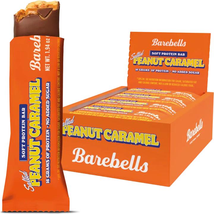 Actual product image Barebells Soft Protein Bar (Peanut Caramel, 12 pcs., 660 g)