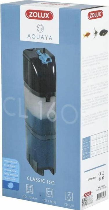 Productafbeelding Zolux AQUAYA Filtras Classic 160 (160 l, Intern filter, Zoet water)