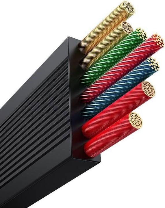 Actual product image Baseus USB type C - Micro USB B, Lightning, USB type C (1.10 m, USB 2.0, 100 W)