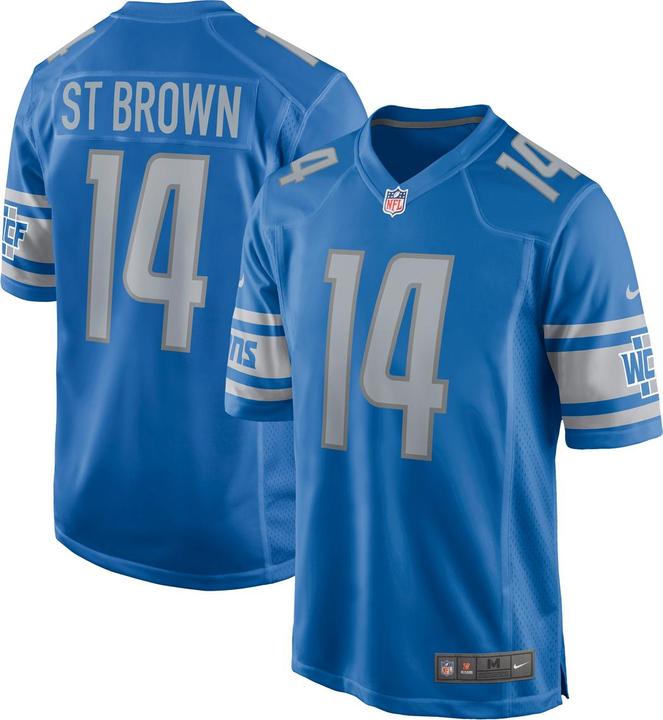 Produktbild Nike Detroit Lions Home Game Jersey St. Brown 14 2XL (XXL)
