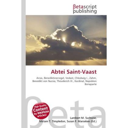 Abtei Saint-Vaast, Sachbücher
