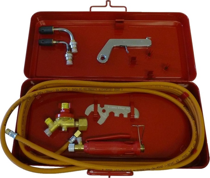 Actual product image Borrmann Brenner Set for brazing and shrinking, in transport box