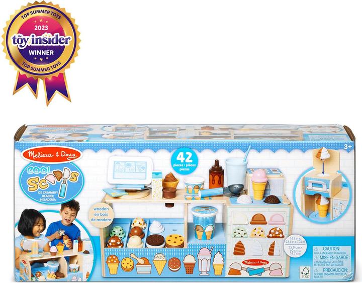 Actual product image Melissa & Doug Cool Scoops Ice Creamery