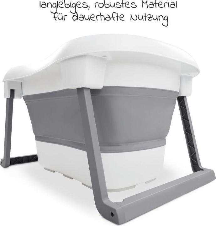 Actual product image Hauck Wash N Fold L White/Stone