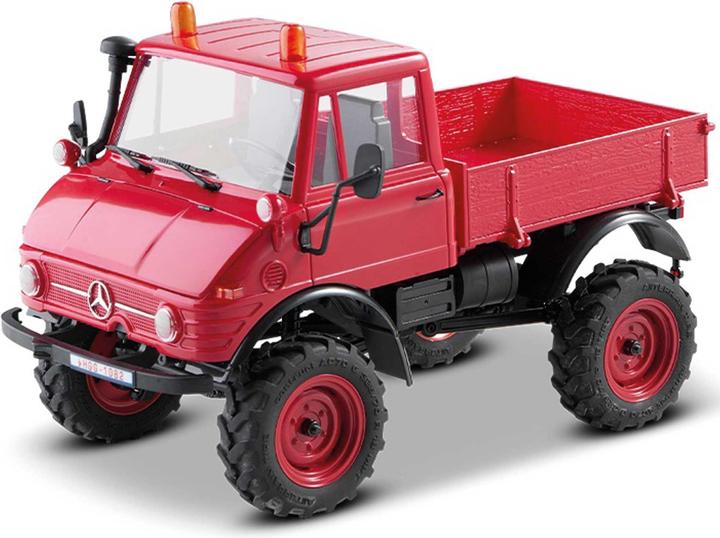 Immagine prodotto FMS FXC24 Unimog 421 1:24 rosso - RTR 2.4GHz (RTR pronto all'uso)