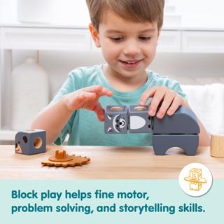 Actual product image Spin Master Blockables Woodland Creatures