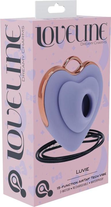 Produktbild Loveline Luvie - Heart-shaped AirTap Vibrator - Lavender