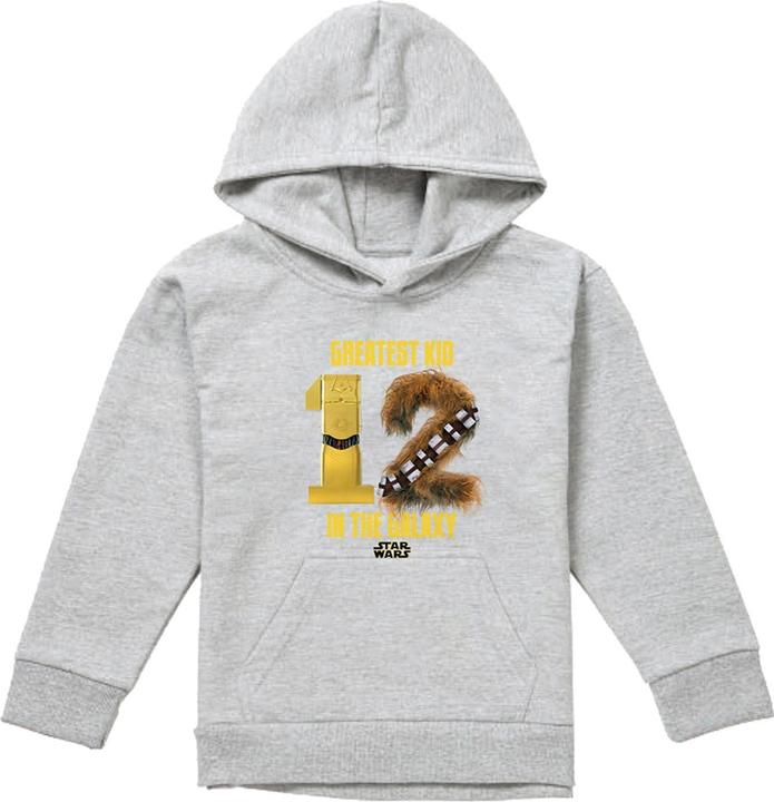 Produktbild Star Wars Greatest Kid Kapuzenpullover meliert (128)
