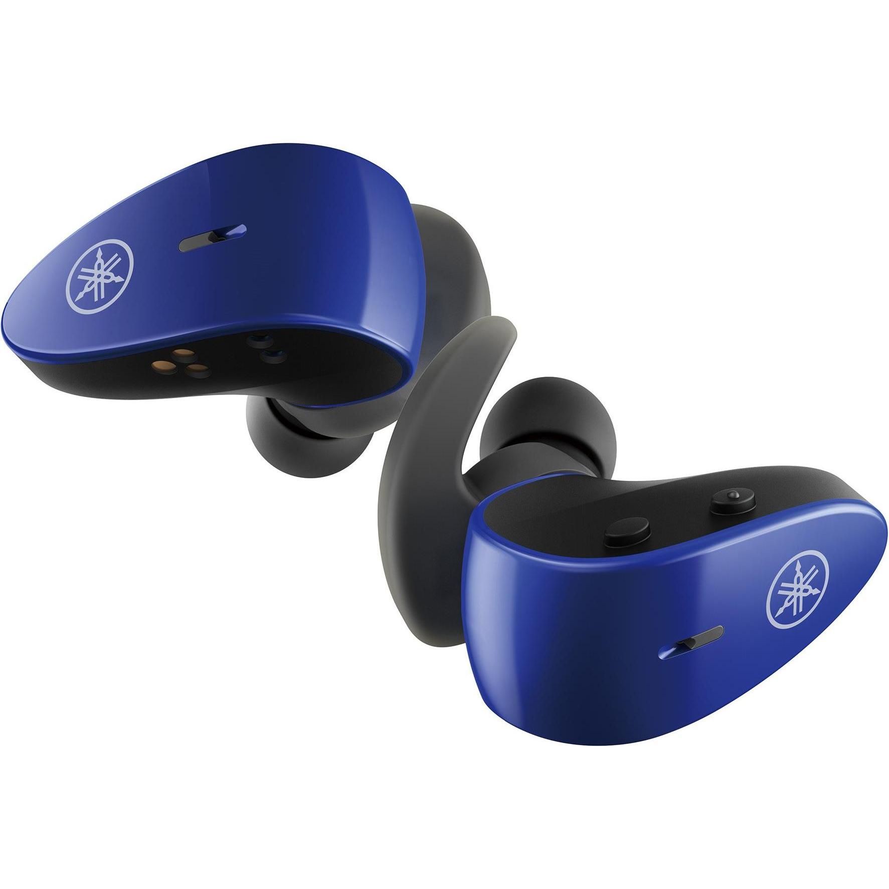 Yamaha TW-ES5A (keine Geräuschunterdrückung, 34 h, Kabellos), Kopfhörer, Blau
