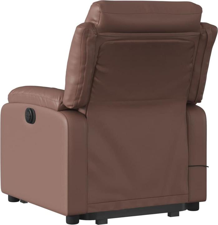 Produktbild VidaXL Massagesessel mit Aufstehhilfe Fernsehsessel Relaxsessel Braun Kunstleder