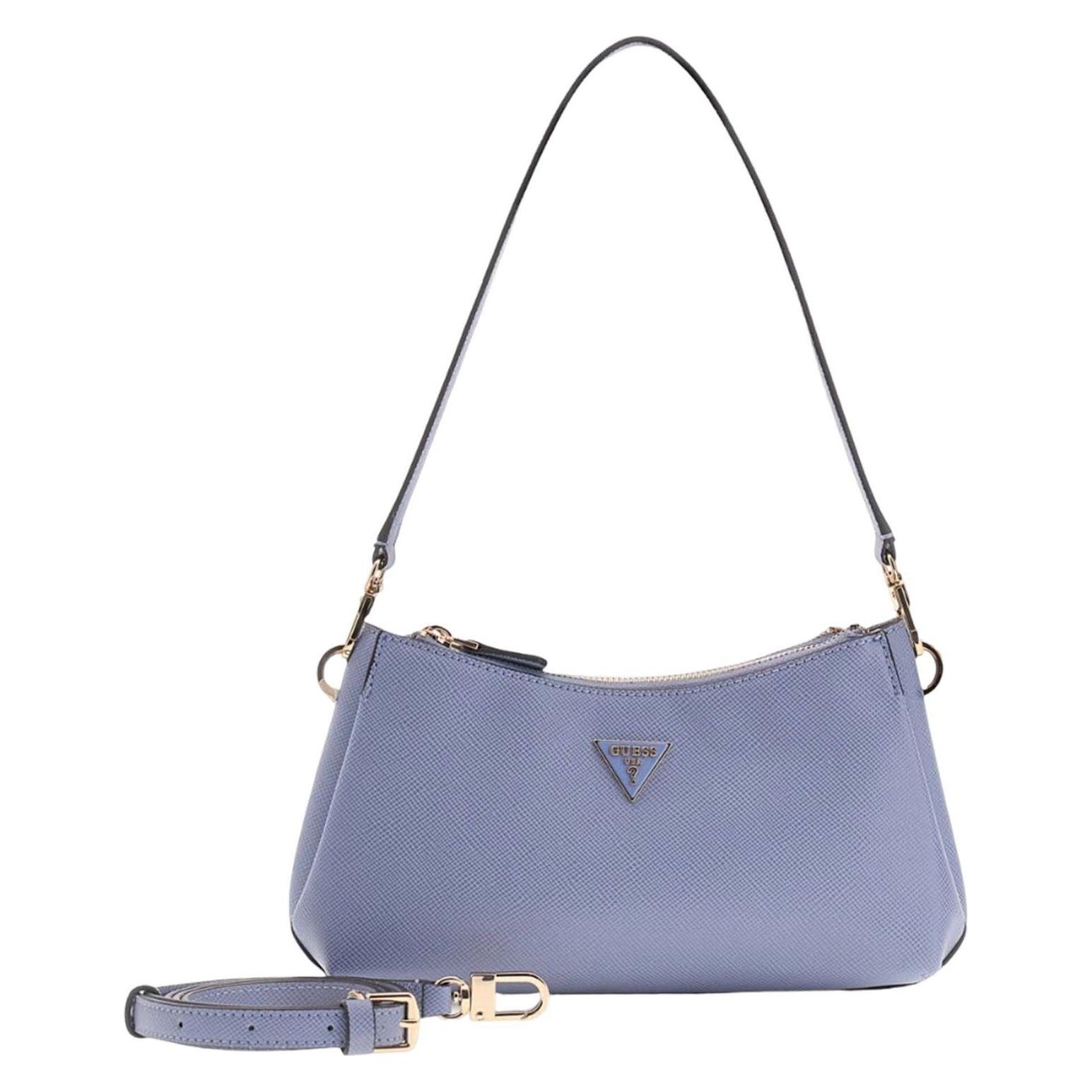 Guess, Damen, Handtasche, Noelle Ii 3 Comp Shoulder Xbody, Beige