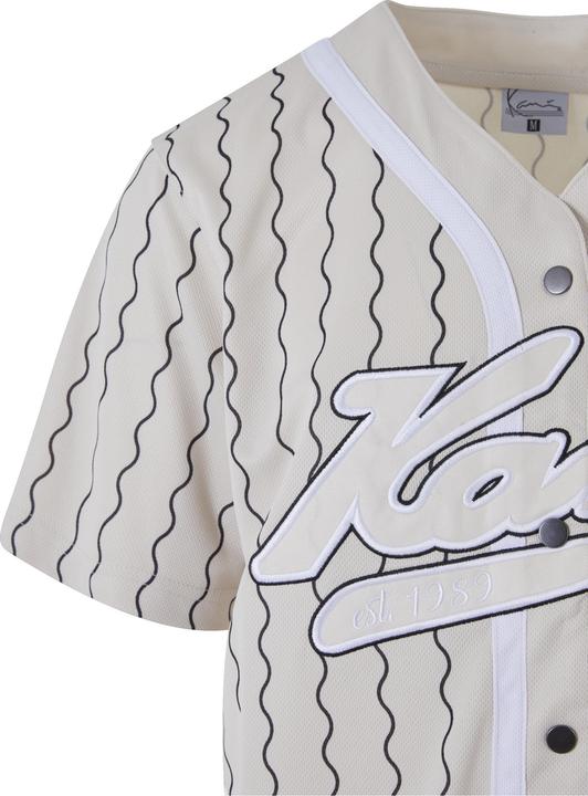 Produktbild Karl Kani KM233-014-1 KK Varsity Ziczac Pinstripe Baseball Shirt (S)