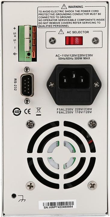 Actual product image Uni-T UDP6720 Programmable DC Switching Power Supply 60V 100W