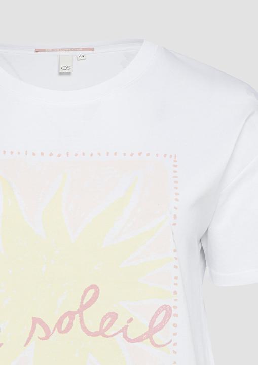 Produktbild s.Oliver Baumwollshirt mit Frontprint (46)