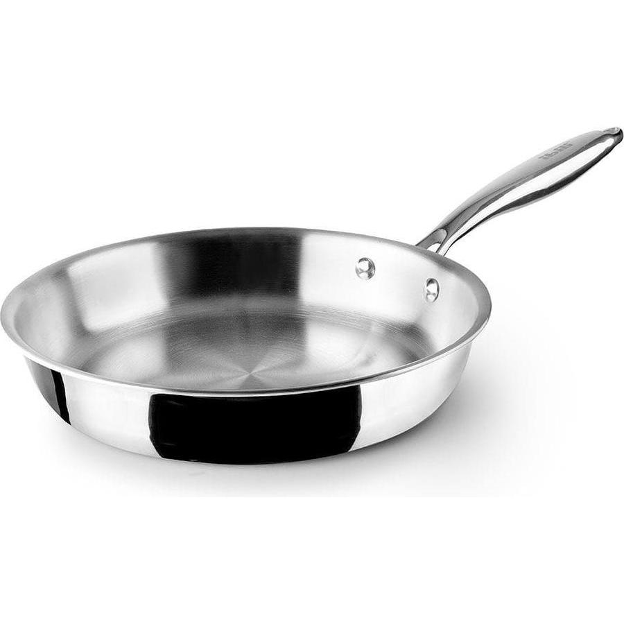 Ibili Natural triply pan (inox/alum/inox) ø32 cm, Padella + Pentola, Argento