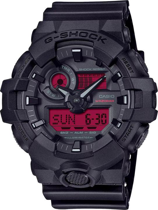 Produktbild Casio G-Shock GA-700 - GA-700BBR-1AER (Sportuhr, 53 mm)
