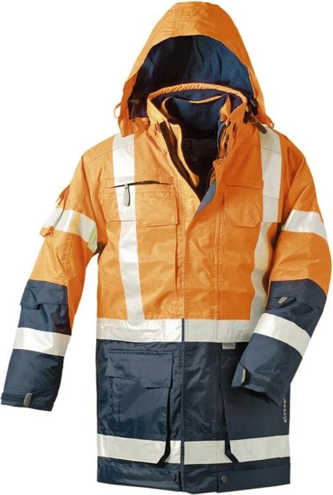 Image du produit Elysee Parka haute visibilité Wallace taille XL orange/marine (XL)