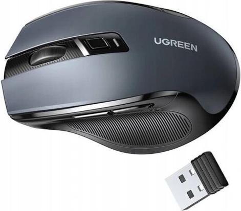 Actual product image Ugreen Wireless mouse 2.4 GHz&BT (black) (Wireless)