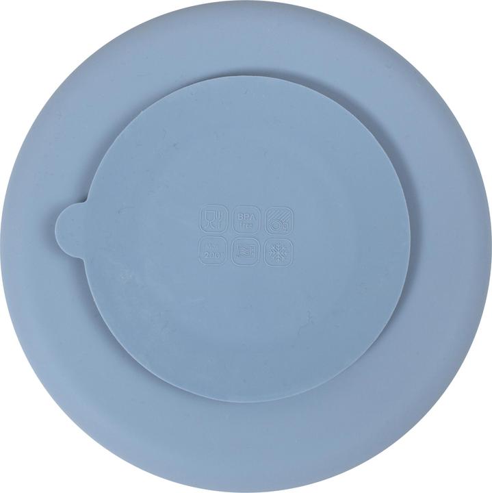 Produktbild Filibabba Esslernteller aus Silikon - Powder Blue