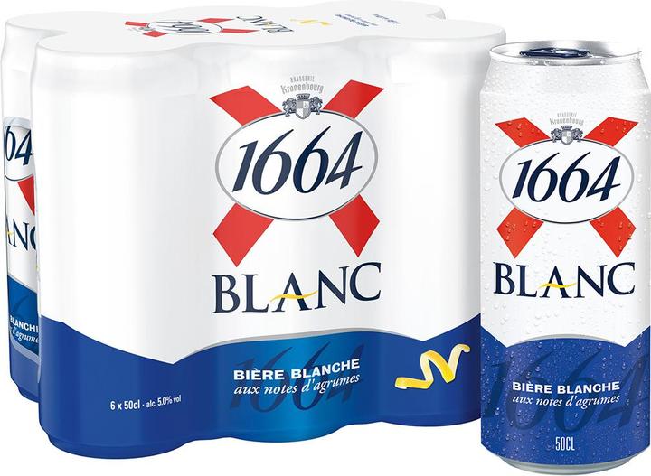 Produktbild Kronenbourg 1664 Blanc (6 x 50 cl)