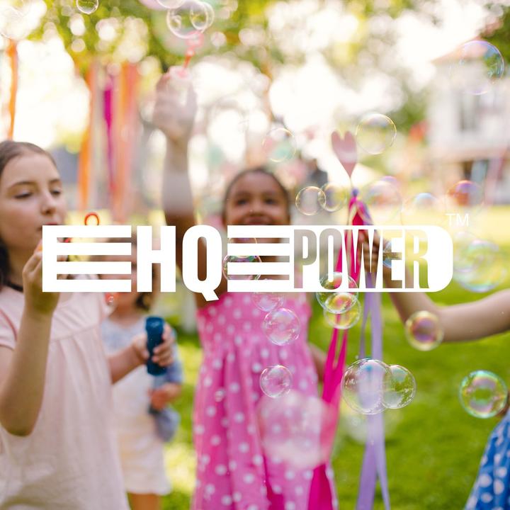 Actual product image HQ Power Soap bubble machine - battery operated