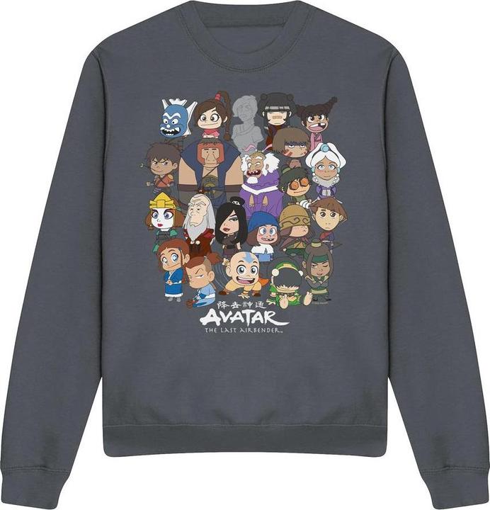 Immagine prodotto Avatar: The Last Airbender Felpa Gruppo Chibi Adulto Unisex (XL)