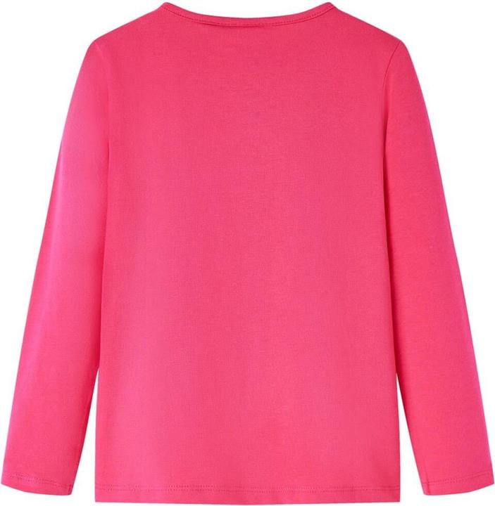 Immagine prodotto vidaXL Camicia a maniche lunghe per bambini rosa acceso 92,Materiale: 95% cotone. 5 (92)