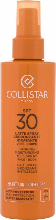 Actual product image Collistar CS Sun - Tanning Moisturizing Milk Spray SPF30 (Sun spray, SPF 30, 200 ml, 150 g)