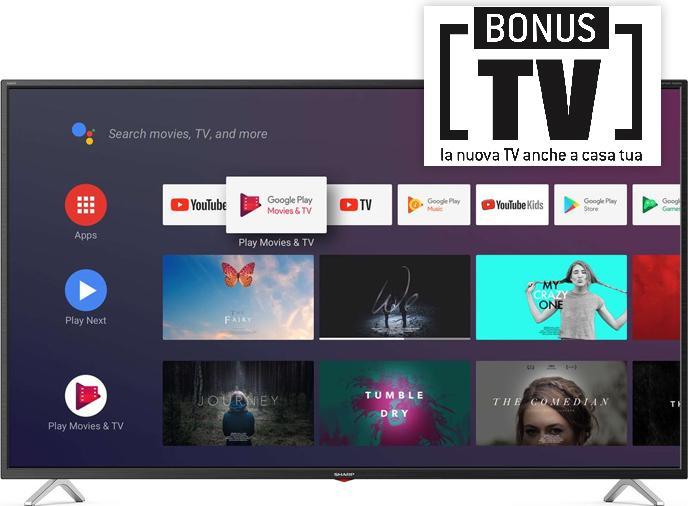 Produktbild Sharp 50BL3EA (50", BL2EF, LCD, 4K, 2019)