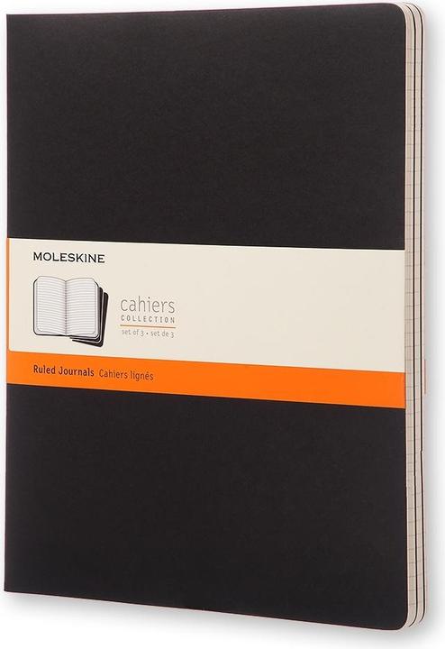 Actual product image Moleskine Notebook set of 3 (A4, Lined, Soft cover)