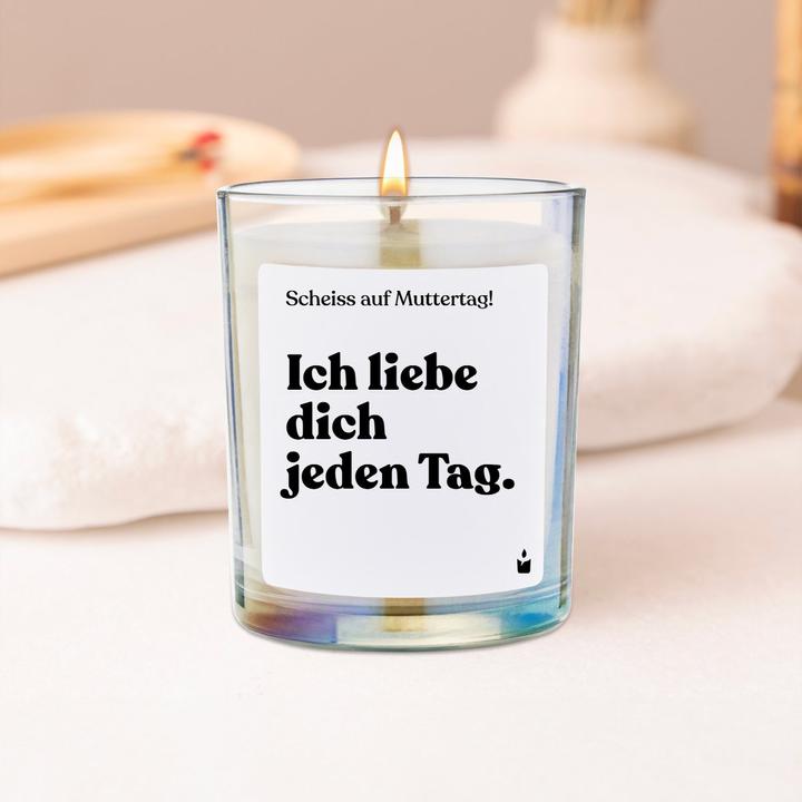 Productafbeelding Chatty Candles Duftkerze Flowery Ich liebe dich jeden Tag.