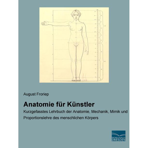 Anatomie für Künstler, Sachbücher von August Froriep