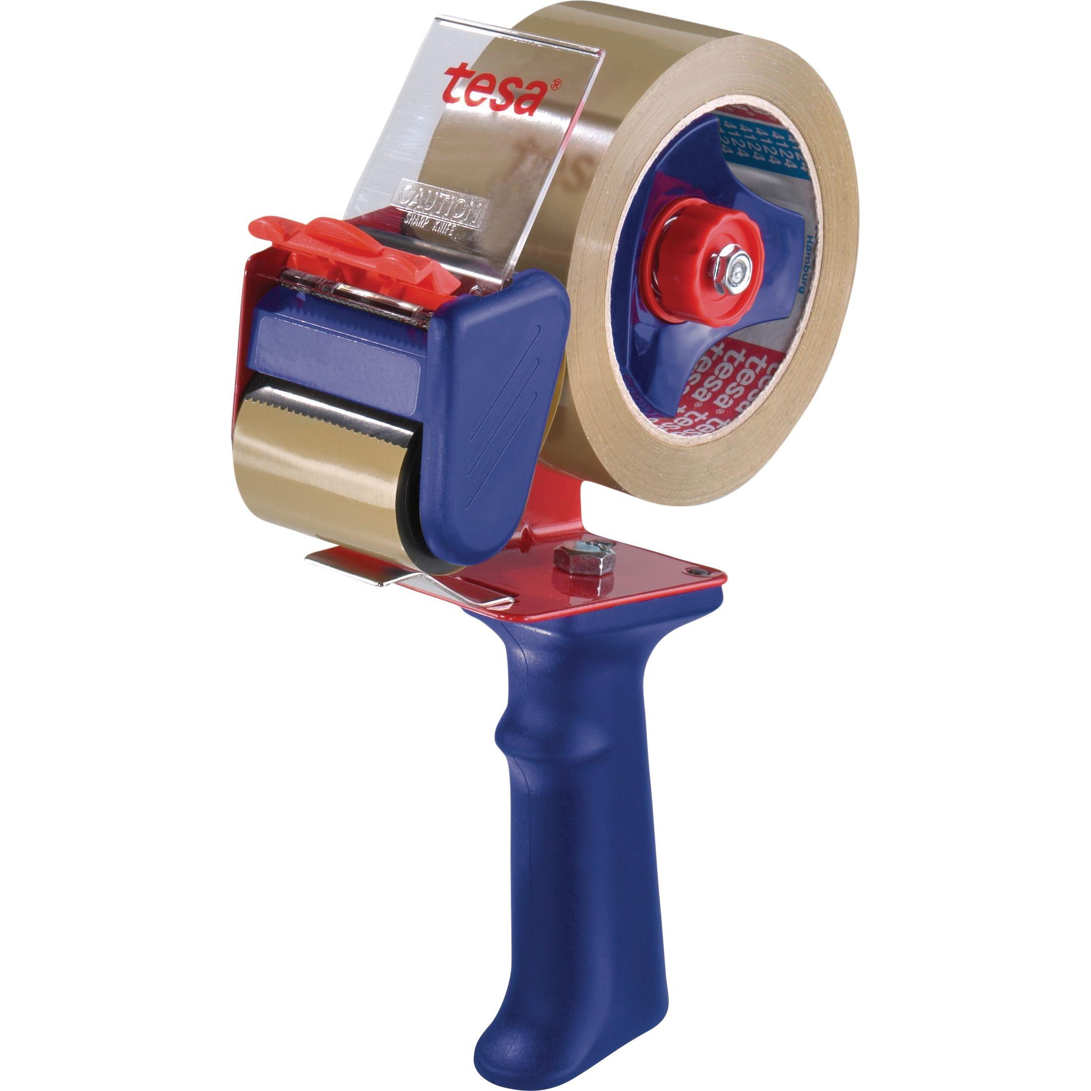 tesa, Klebebandabroller, tesapack 6300 ECONOMY Handabroller - Für Klebebänder mit bis zu 50 cm Breite