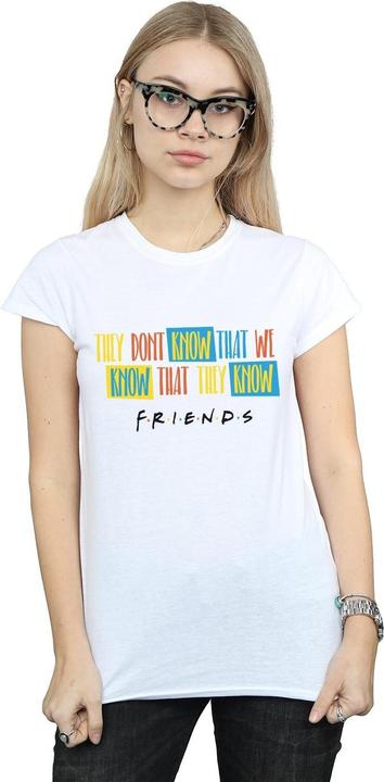 Produktbild Friends They Don't Know Script TShirt (M)