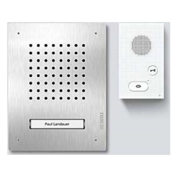 Thumbnail - Siedle, Klingel + Türsprechanlage, Set CLAB 850-1 E/W Audio-Set Classic Edelstahl/Weiss