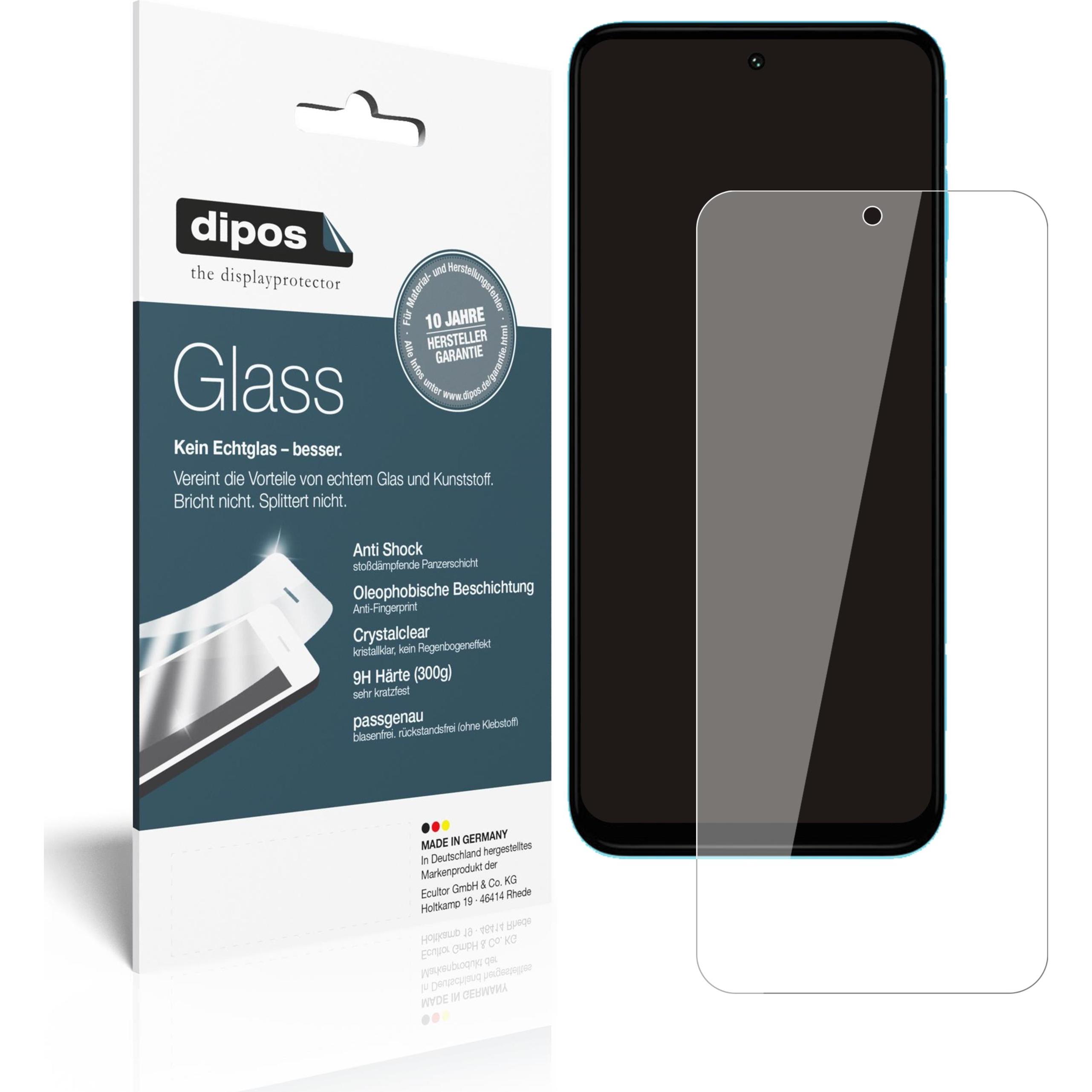 Dipos Displayschutz Anti-Shock (2 Stück, Motorola Moto G31), Smartphone Schutzfolie, Transparent