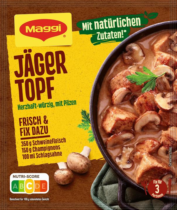 Produktbild Maggi Fix Jägertopf (30 g)