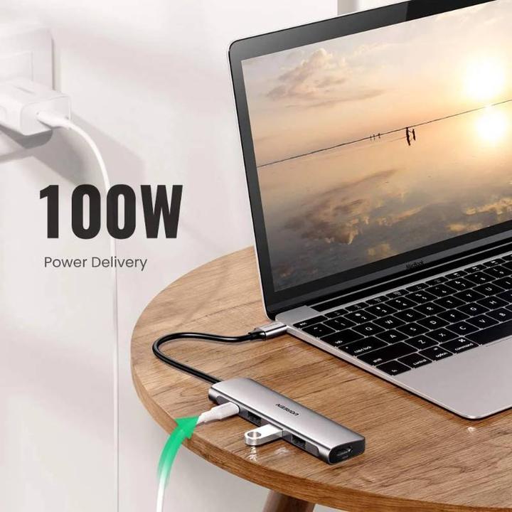 Actual product image Ugreen Adapter 5in1 Hub (USB-C, 5 ports)